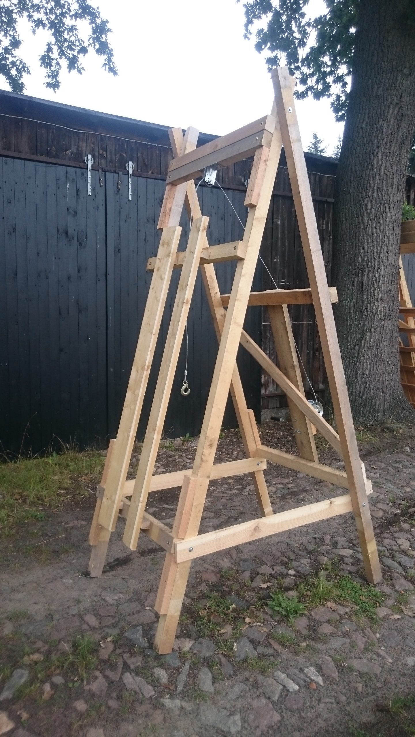 Aufbrechbock Auerhahn