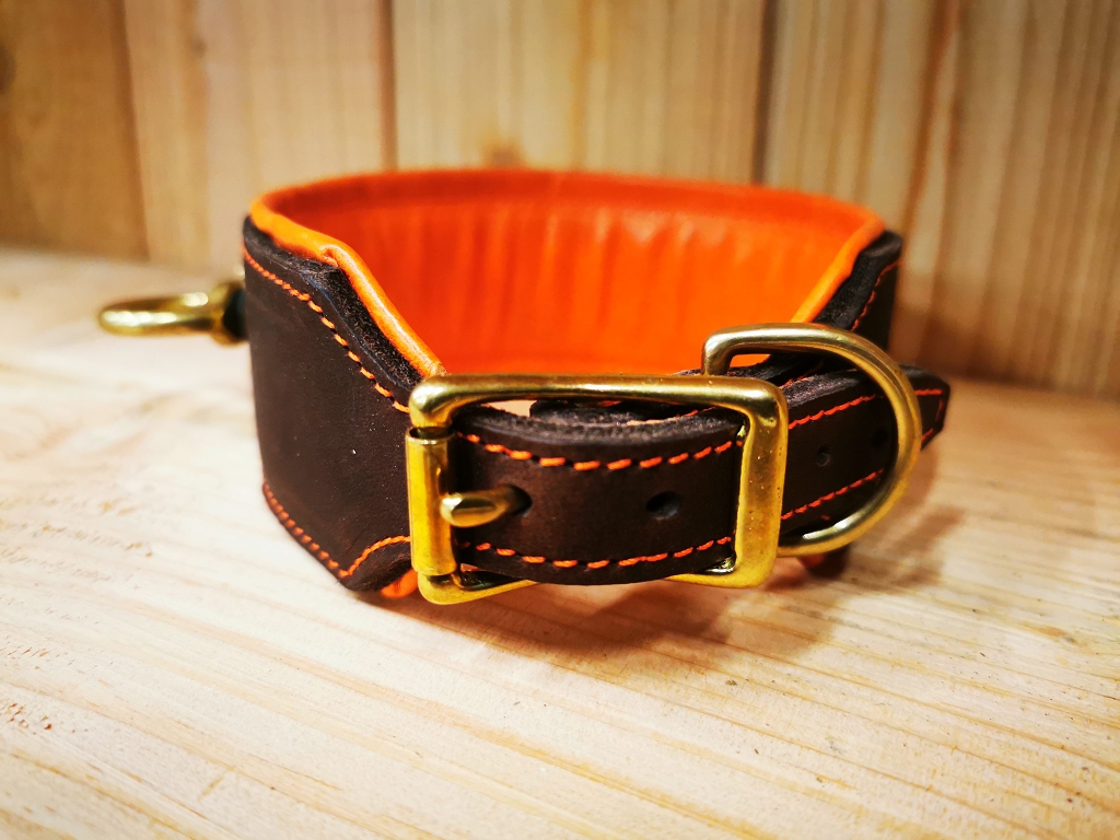 Leder Schweißhalsung von Jagdeinrichtung 24