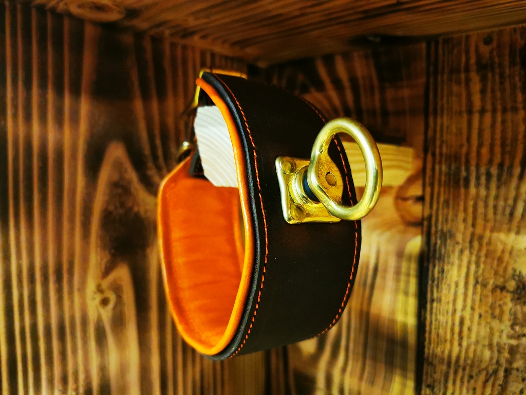 Leder Schweißhalsung von Jagdeinrichtung 24