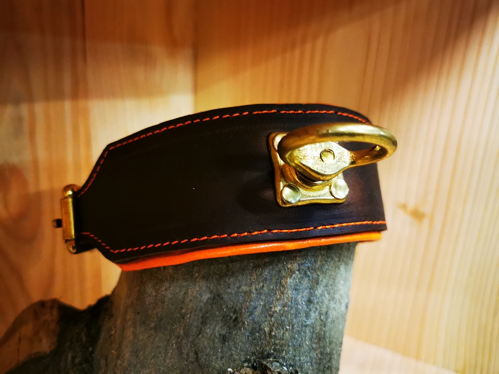 Leder Schweißhalsung von Jagdeinrichtung 24