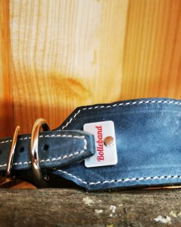 Lederhalsband handgefertigt verjüngt in verschiedenen Breiten und Farben