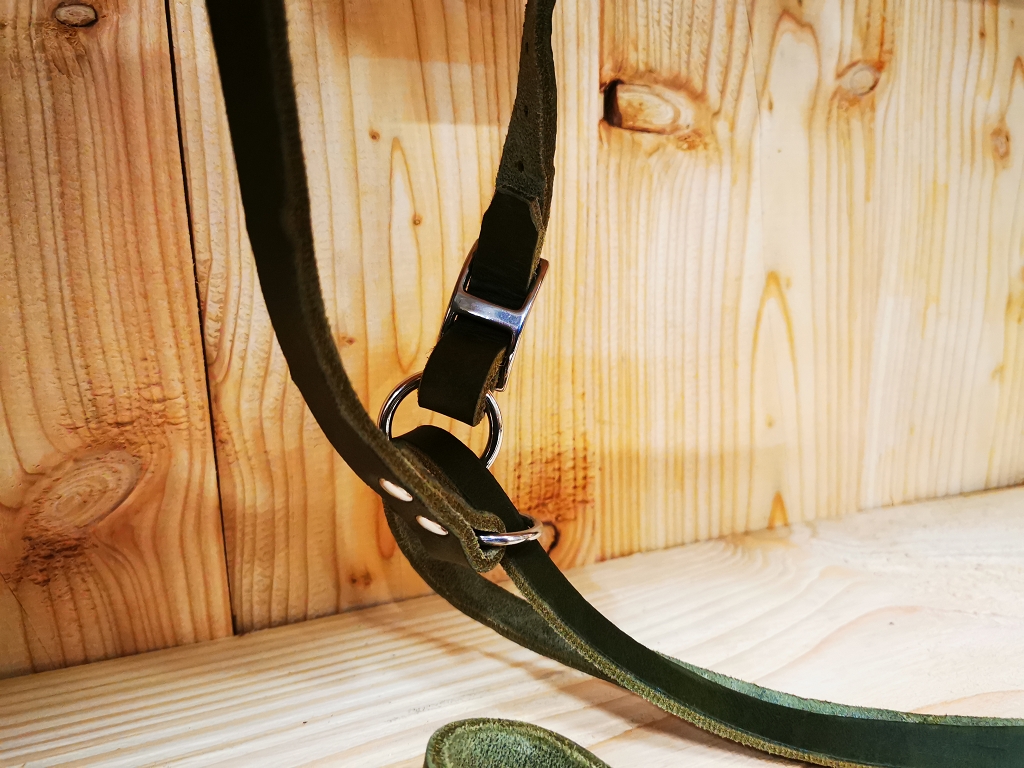 Befreiungsleine Leder handgefertigt